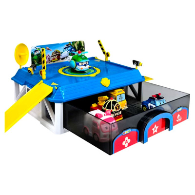 Игровой набор Robocar Poli Штаб-квартира Silverlit MRT-665 1